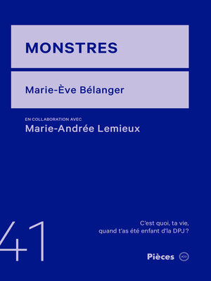 cover image of Monstres